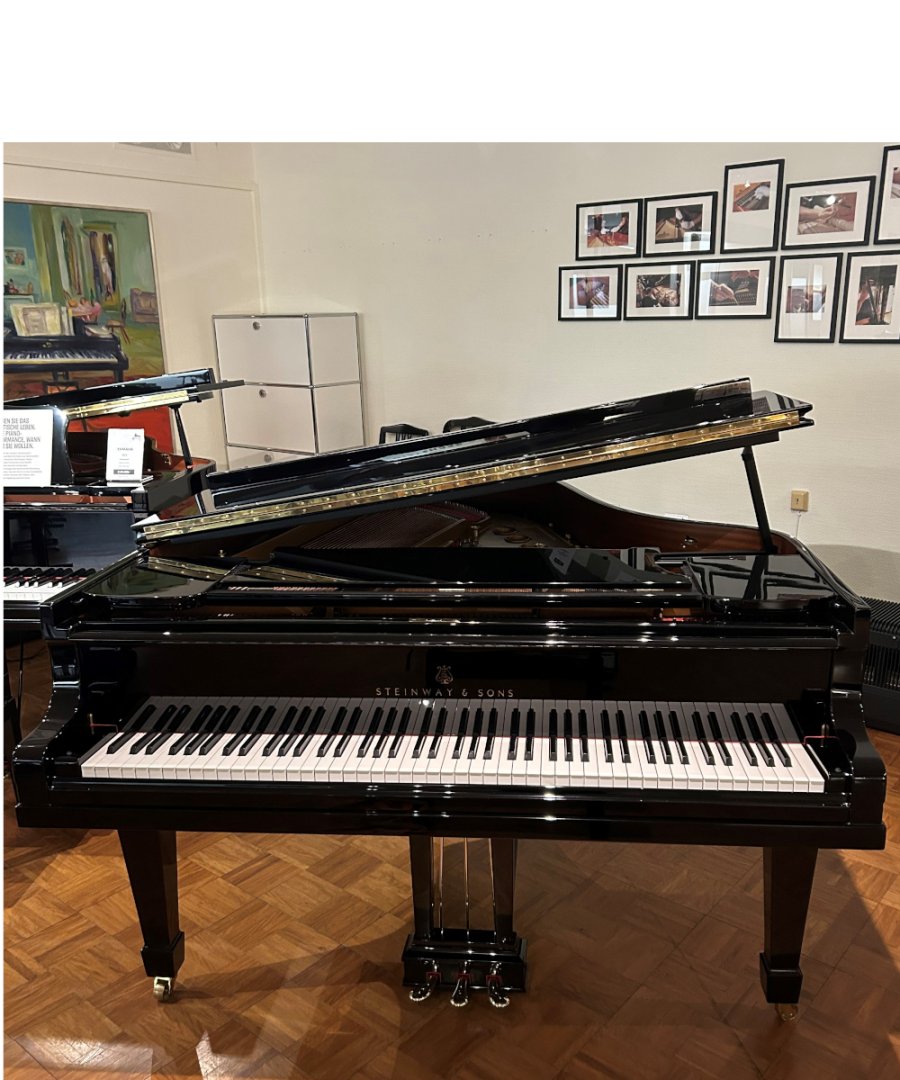 Steinway & Sons M-170 von 1927 in Schwarz glänzend