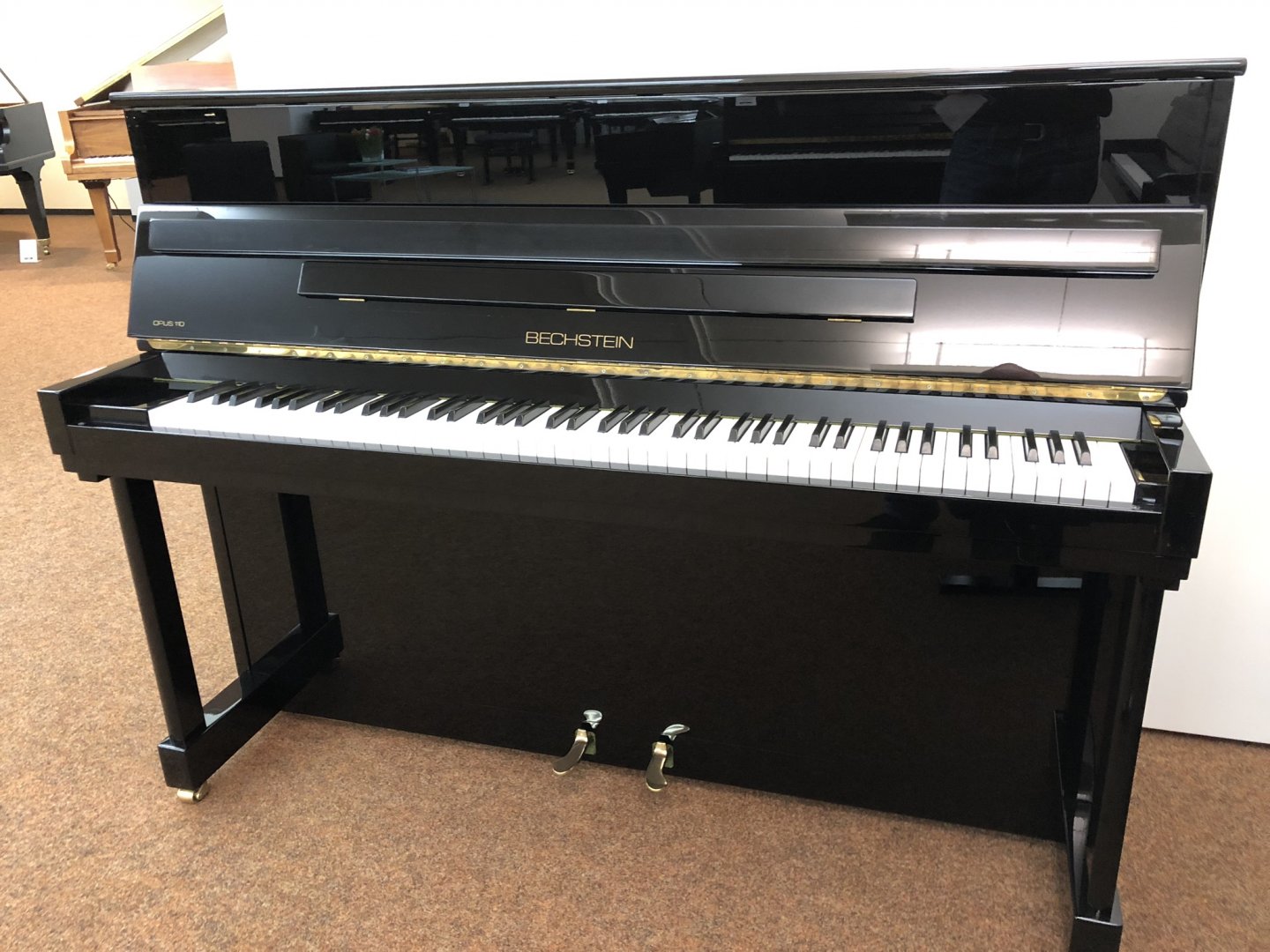 Bechstein Opus 110 von 1994 in Schwarz glänzend