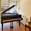 Yamaha C5 von 1984 in Schwarz glänzend