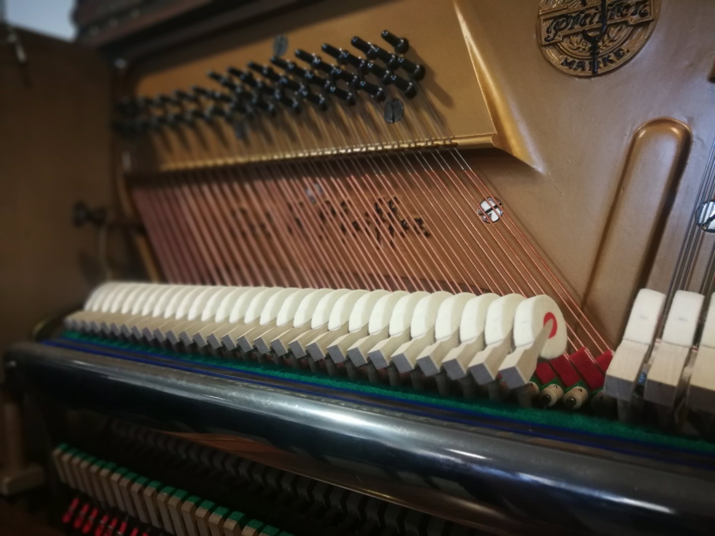 Pfeiffer 132 Konsole von 1903 in Holz matt