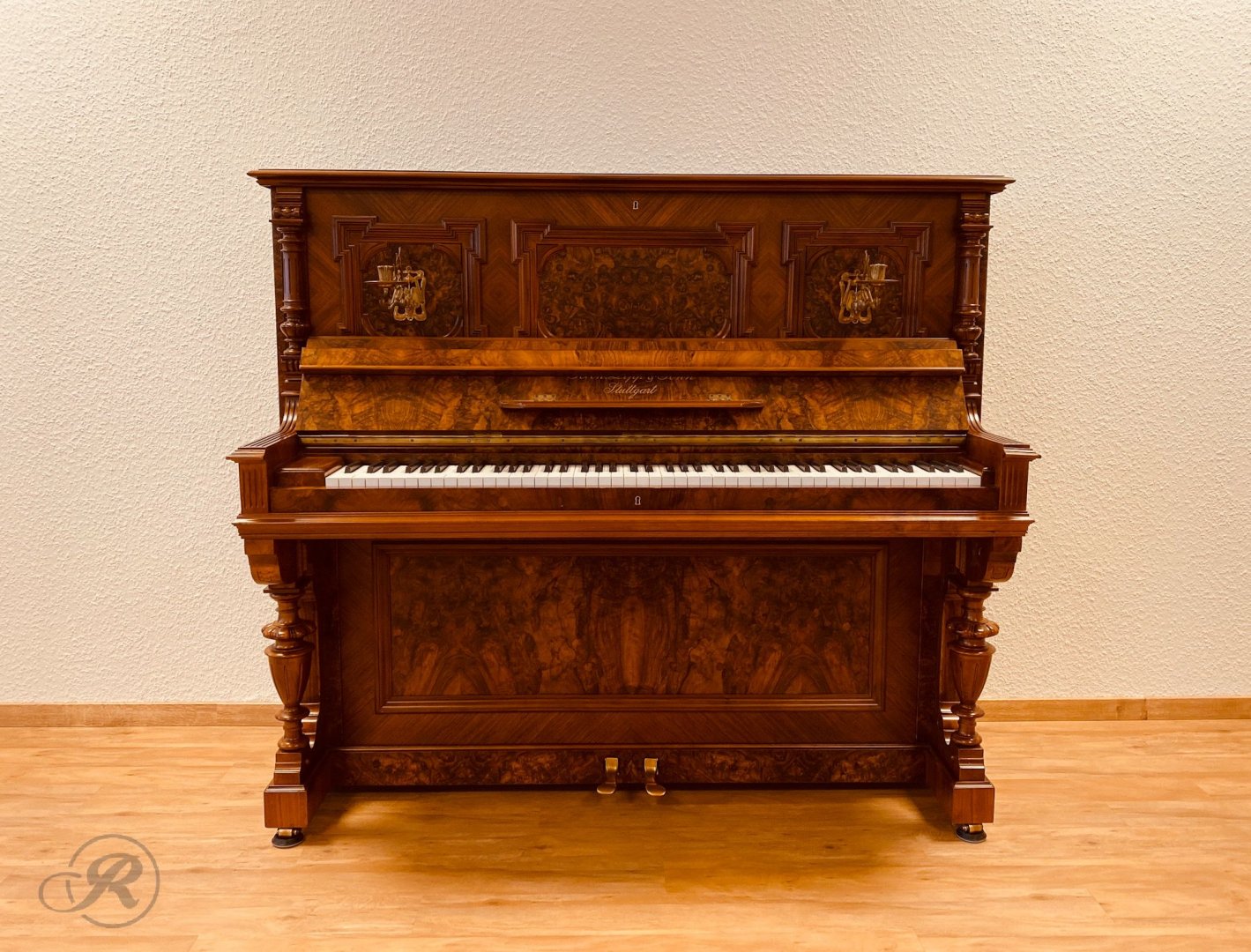 - Andere Marke - Lipp & Sohn 132 von 0 in Wurzelnussbaum glänzend