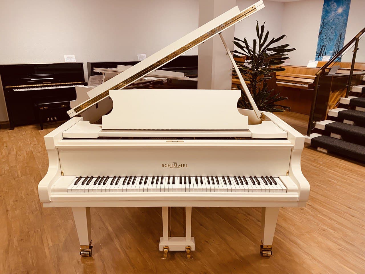Schimmel 205 von 1986 in Weiß matt