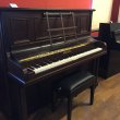 Pleyel Modell 135 schwarz satiniert von 1926 in Eiche matt