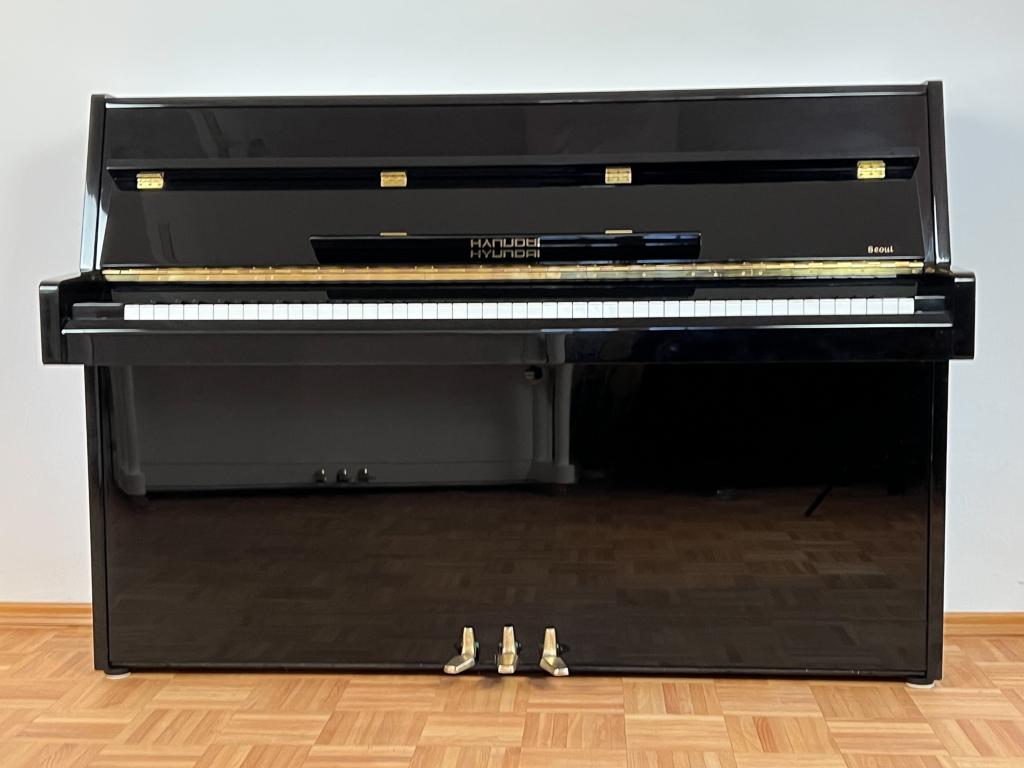 - Andere Marke - HYUNDAI 104cm von 1985 in Schwarz glänzend
