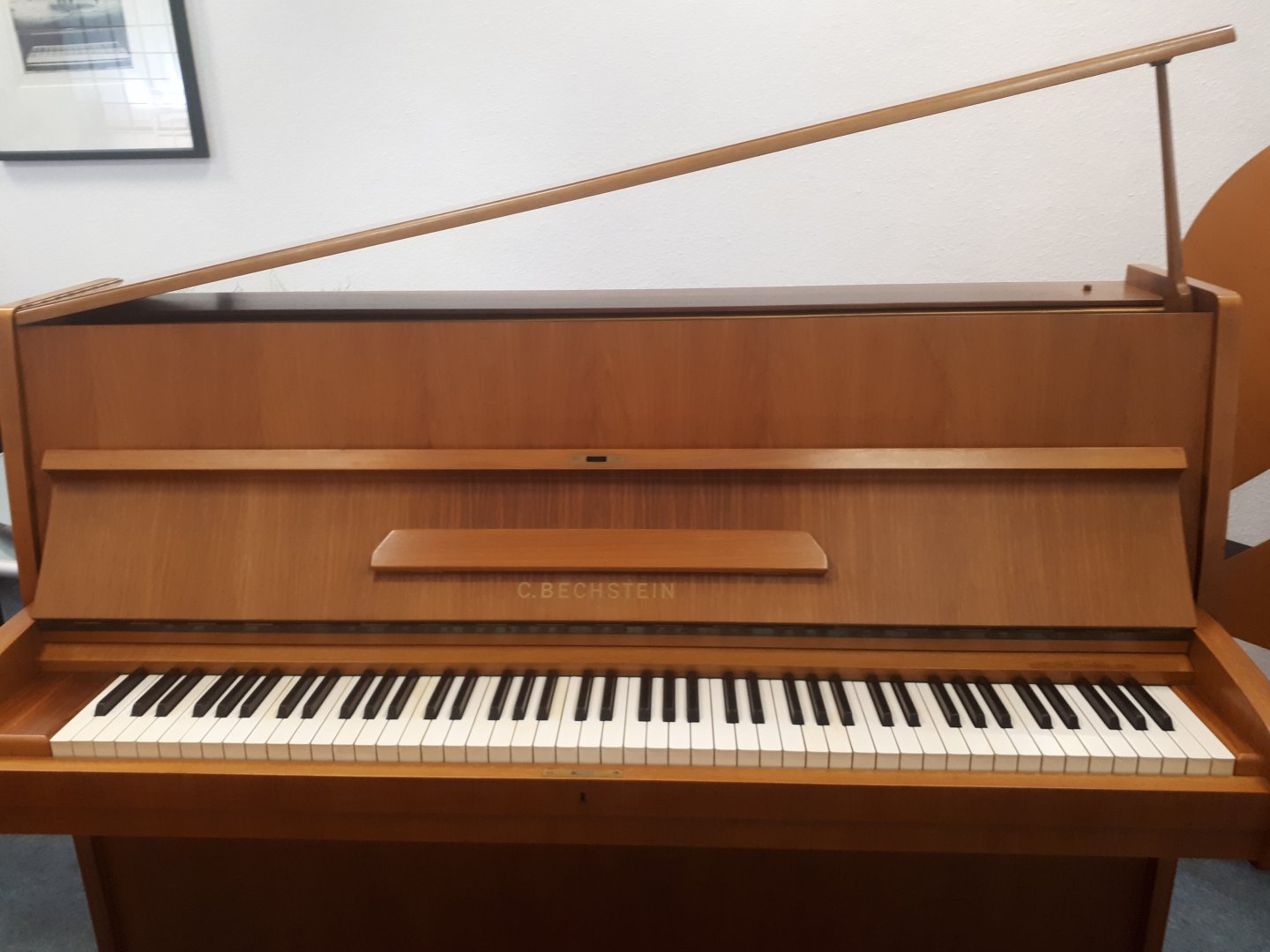 Bechstein 12 n von 1968 in Holz matt