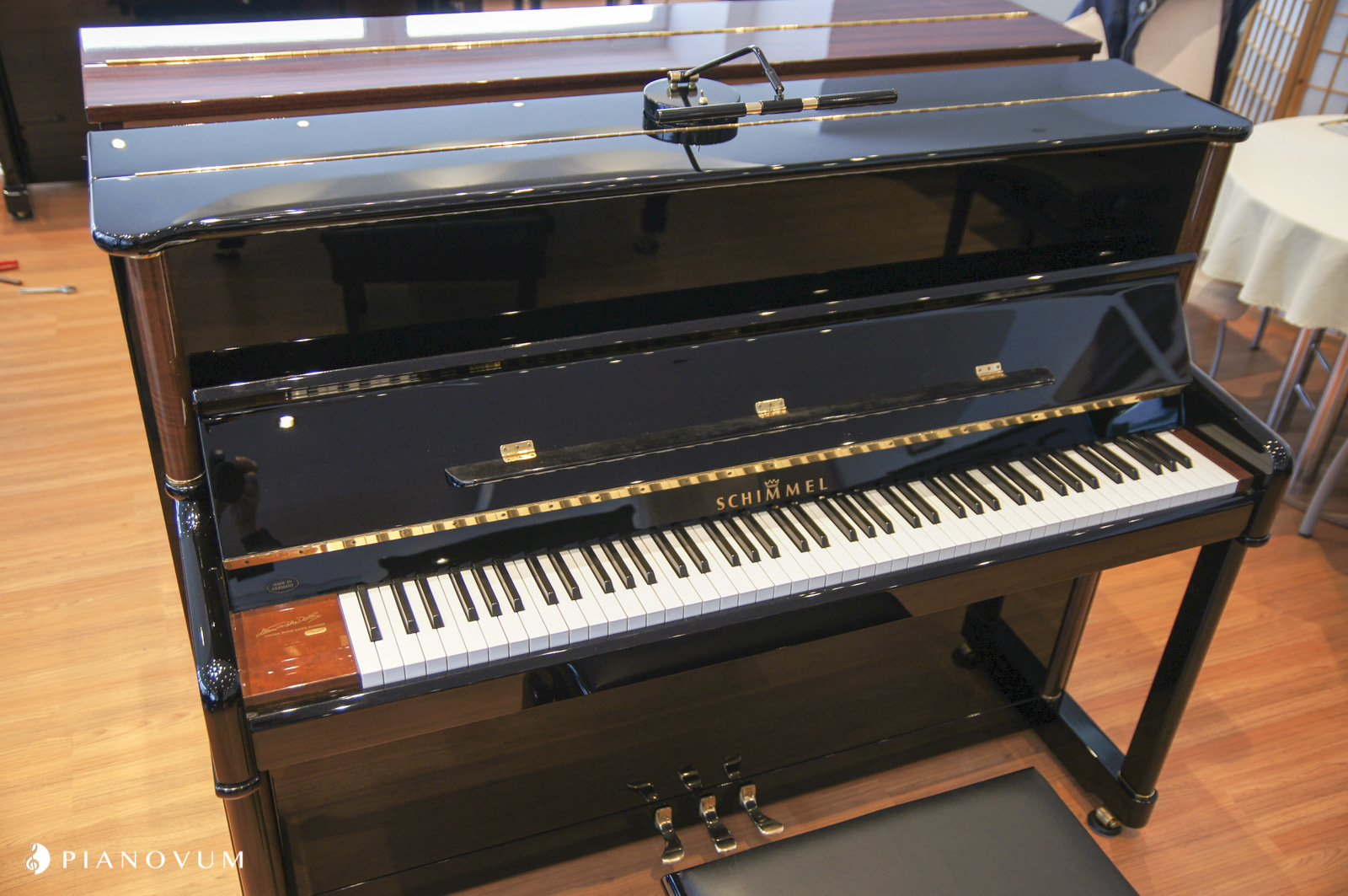 Schimmel 120 Delorko von 1993 in Schwarz glänzend