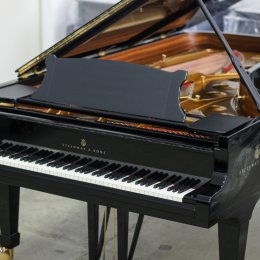Steinway & Sons D-274 von 1972 in Schwarz glänzend