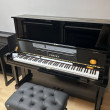 Yamaha U3 M von 1985 in Schwarz glänzend