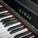 Kawai K18AT von 2001 in Schwarz glänzend