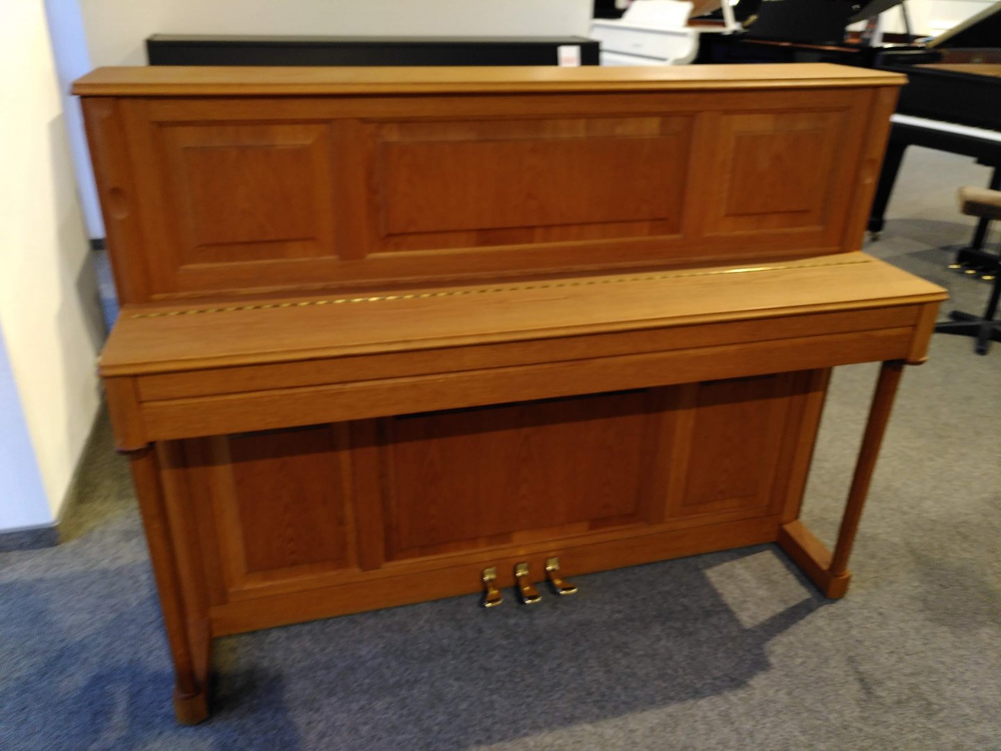 Schimmel 112 Altdeutsch mit Silent von 1989 in Eiche matt