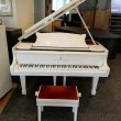 Steinway & Sons M-170 von 1992 in Weiß glänzend