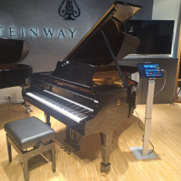 Steinway & Sons B-211 Spirio I r von 2021 in Schwarz glänzend