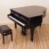 Steinway & Sons S-155 von 1963 in Schwarz glänzend